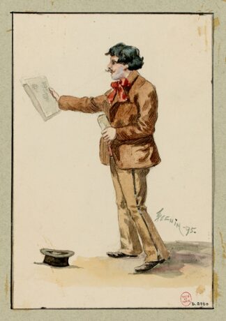 Le chanteur sentimental by F. Séguin