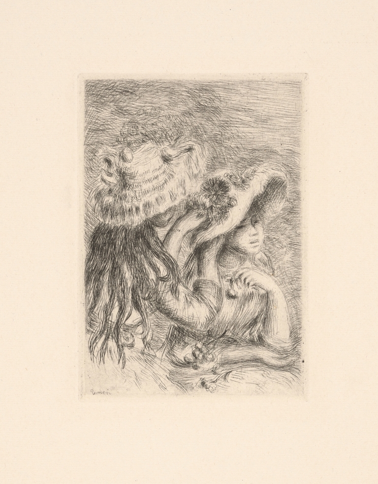 Le chapeau epingle by Pierre-Auguste Renoir