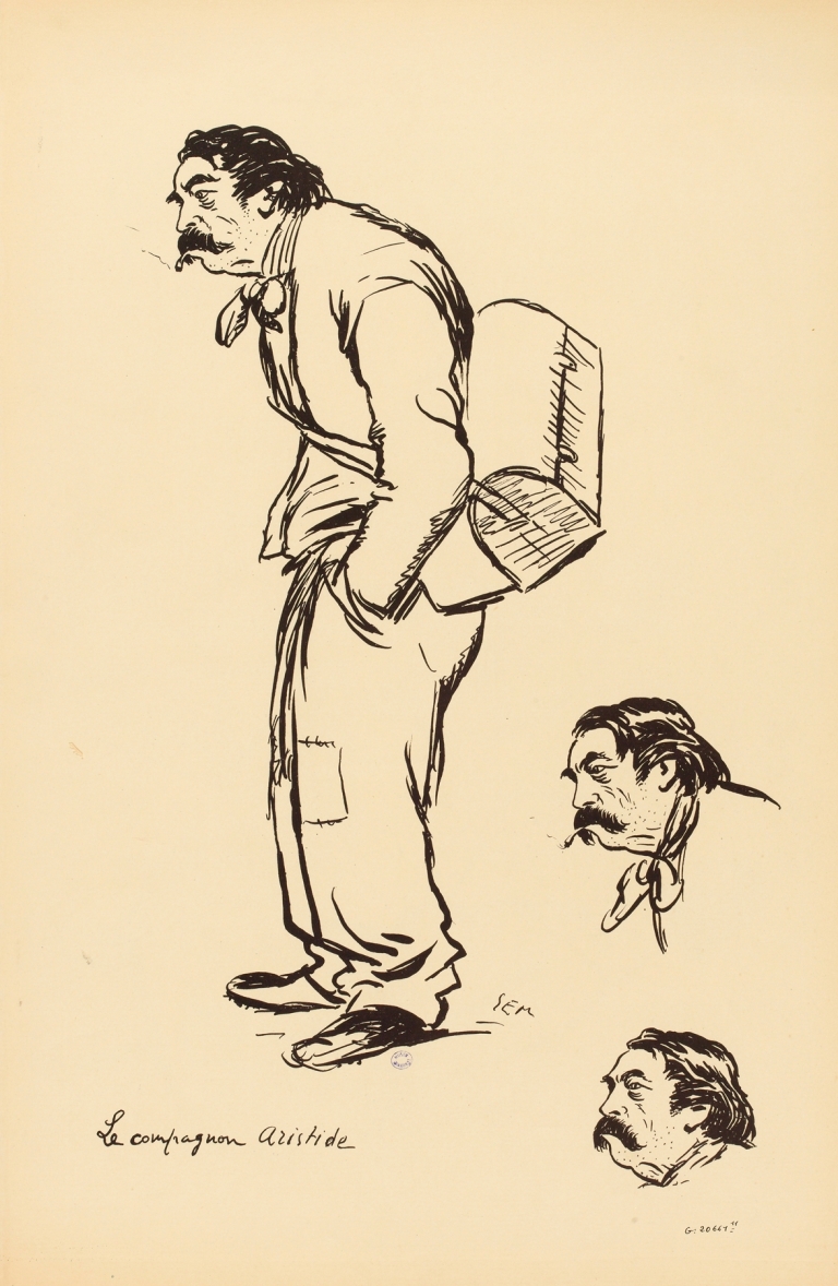 Le compagnon Aristide by Georges Goursat (Sem)