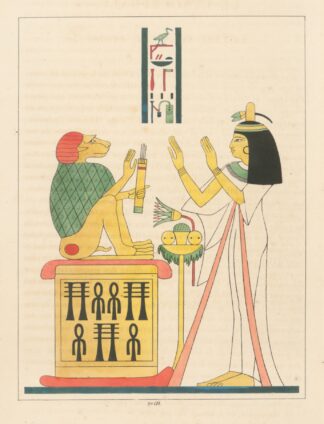 Le Cynocéphale, enblême vivant de Thoth. by Léon-Jean-Joseph Dubois