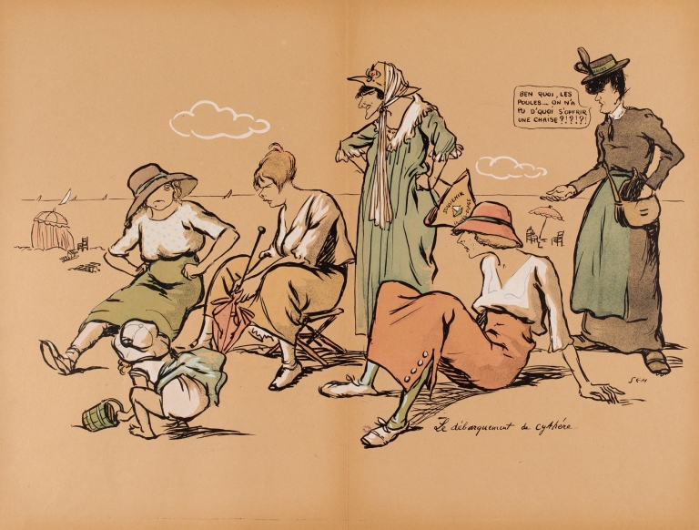 Le débarquement de Cythère by Georges Goursat (Sem)