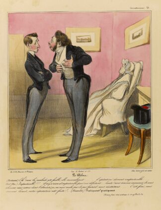 Le début by Honoré Daumier