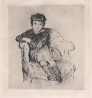 Le fils de Ludovic Halévy by Marcellin-Gilbert Desboutin
