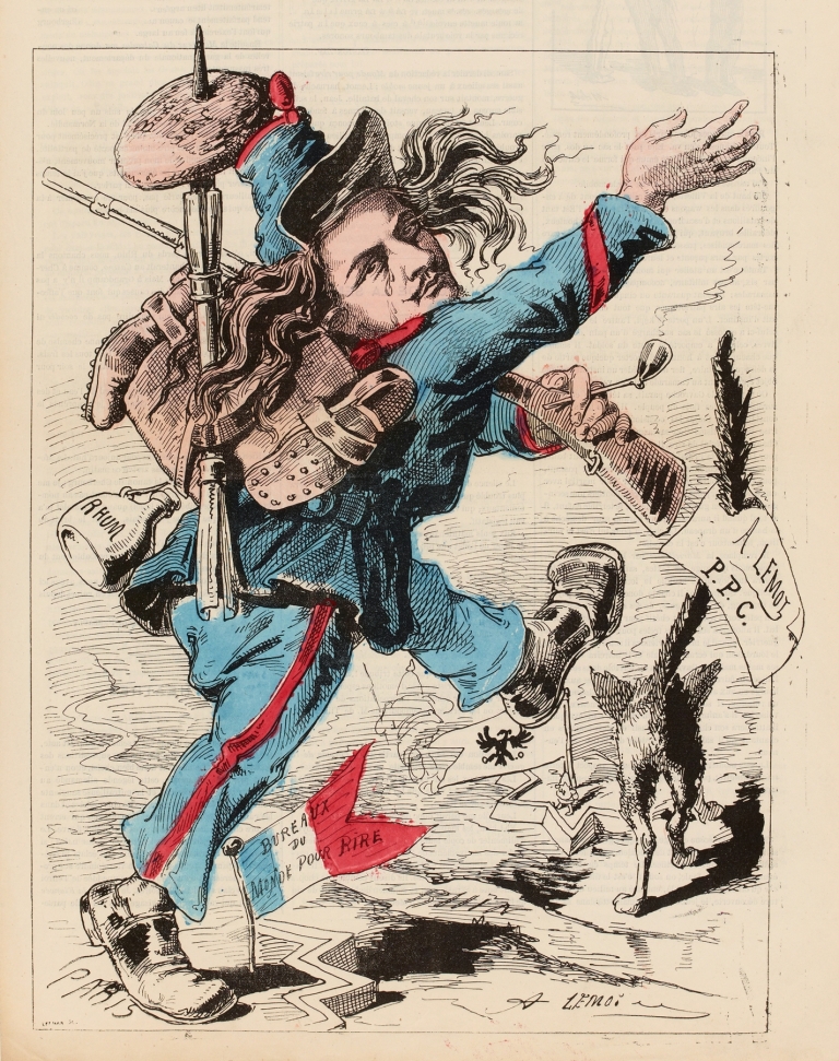 Le garde mobile Lemot by Valentin Achille Lemot