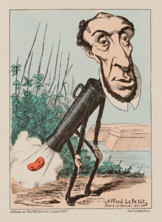 Le haricot rouge – M. Schoelcher by Zut (Alfred Le Petit)