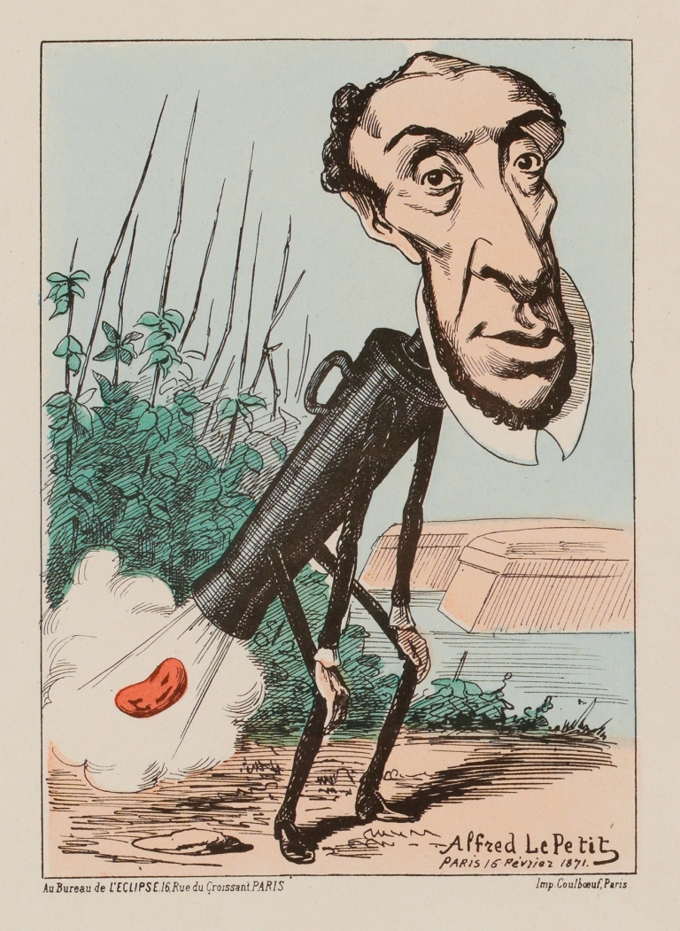 Le haricot rouge – M. Schoelcher by Zut (Alfred Le Petit)
