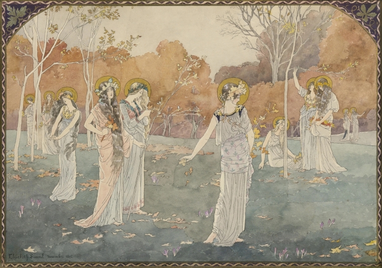 Le Jardin des Vierges by Elisabeth Sonrel
