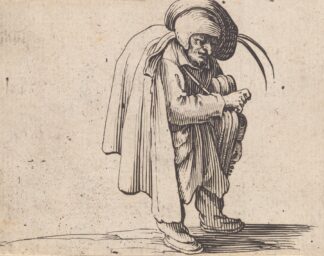 Le jouer de vielle by Jacques Callot