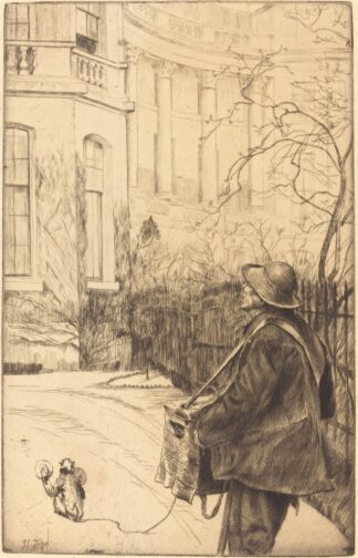 Le joueur d’orgue by James Tissot