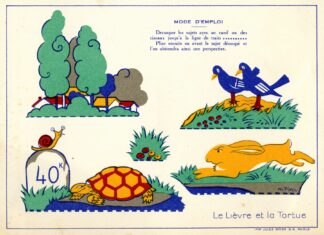 Le lièvre et la tortue by Marie-Louise Pinel