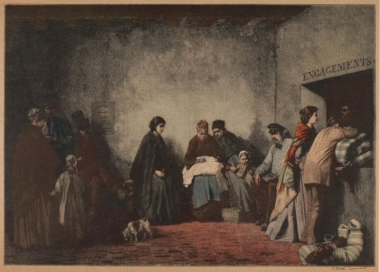 Le Mont-de-Piété by Ferdinand Heilbuth