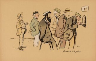 Le mutuel a la pelouse by Georges Goursat (Sem)