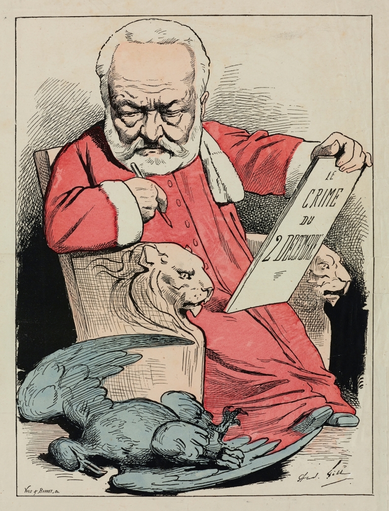 Le Nouveau livre de Victor Hugo, par Gill by André Gill