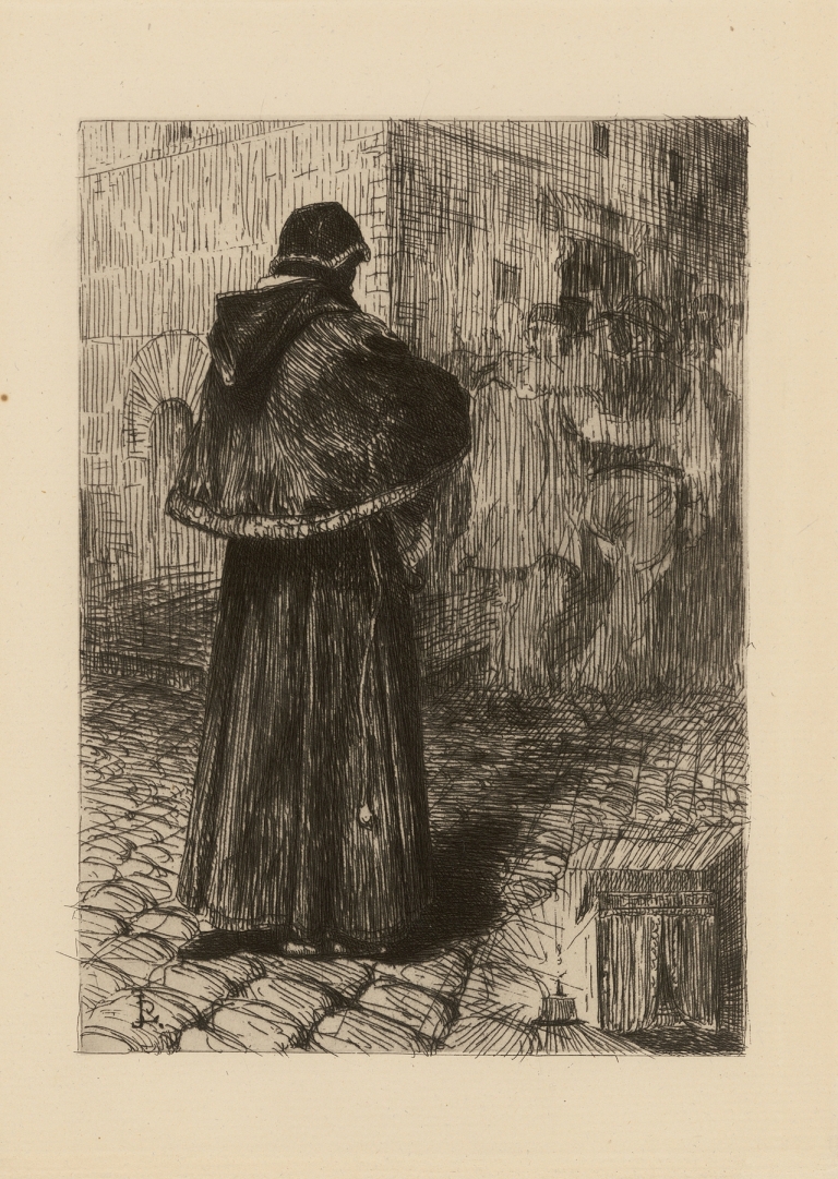 Le Pape Pl.14 by Jean-Paul Laurens