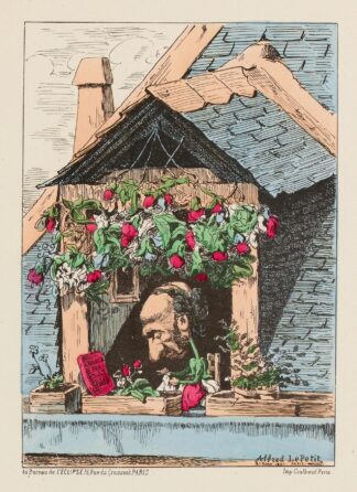 Le pois de senteur – M.Jules Simon by Zut (Alfred Le Petit)
