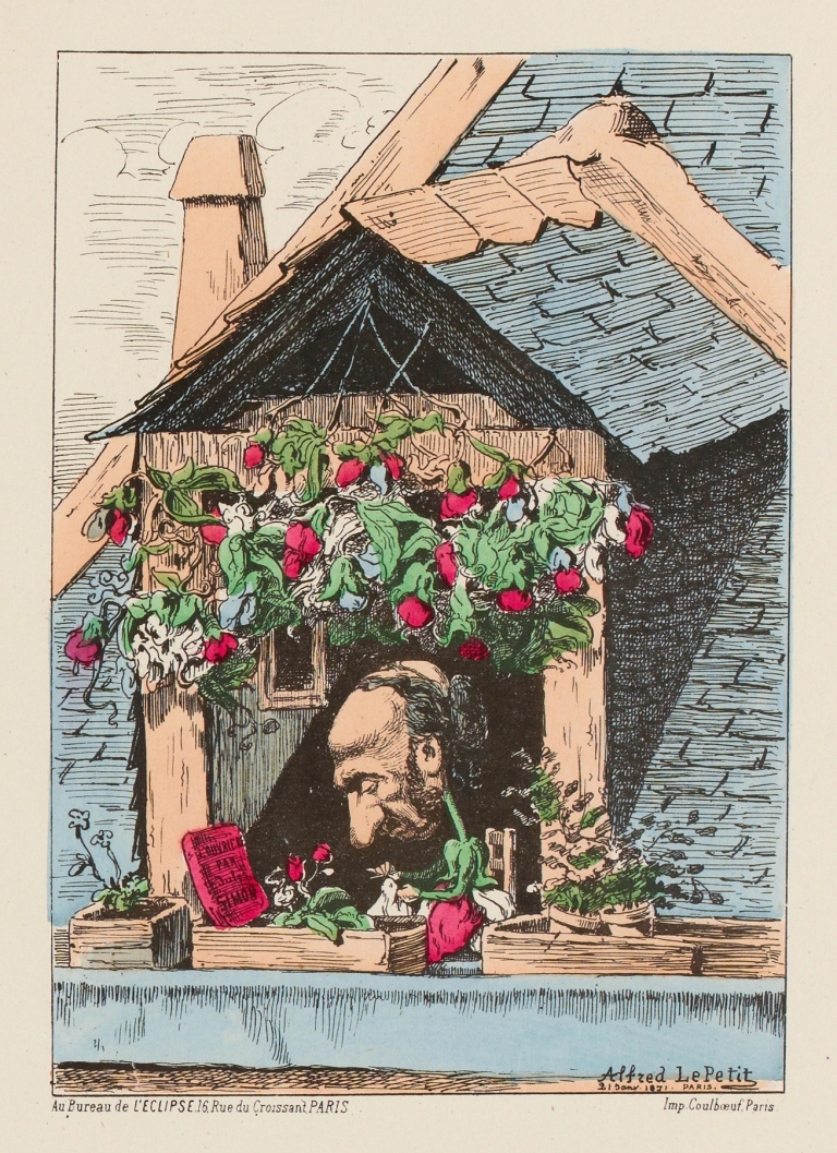 Le pois de senteur – M.Jules Simon by Zut (Alfred Le Petit)