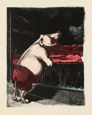 Le porc des Tuileries by Zut (Alfred Le Petit)