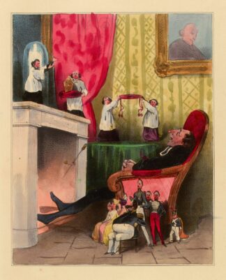 Le Prédicateur by Honoré Daumier