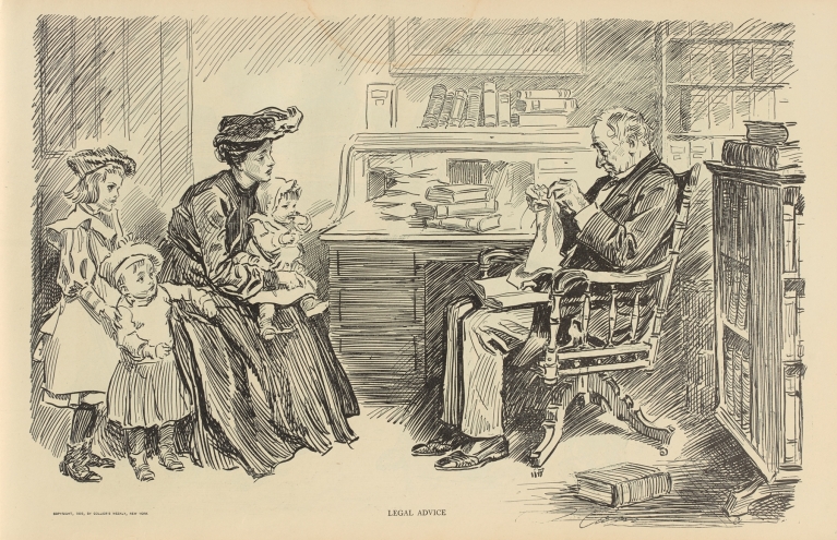 Legal advice by Charles Dana Gibson