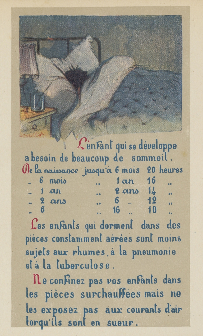 L’enfant qui se développe a besoin de beaucoup de sommeil by Moullot