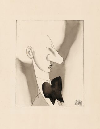 Leopold Stokowski by Ralph Barton