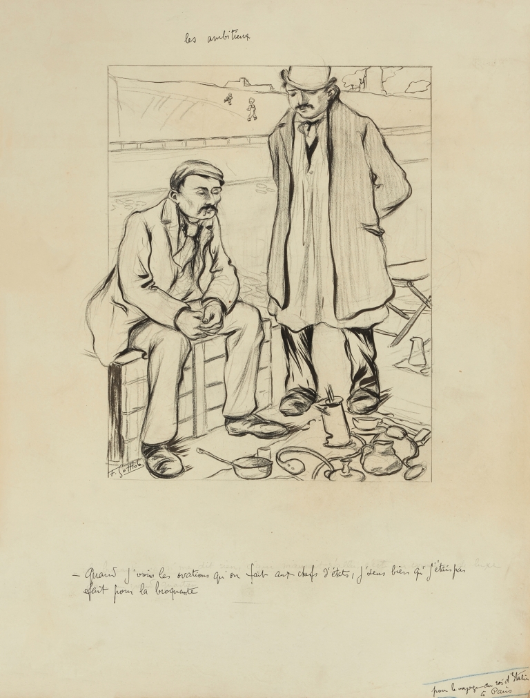 Les ambitieux by Fernand Louis Gottlob