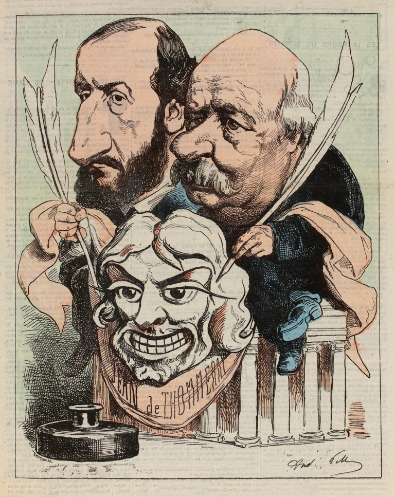 Les auteurs de Jean de Thommeray by André Gill