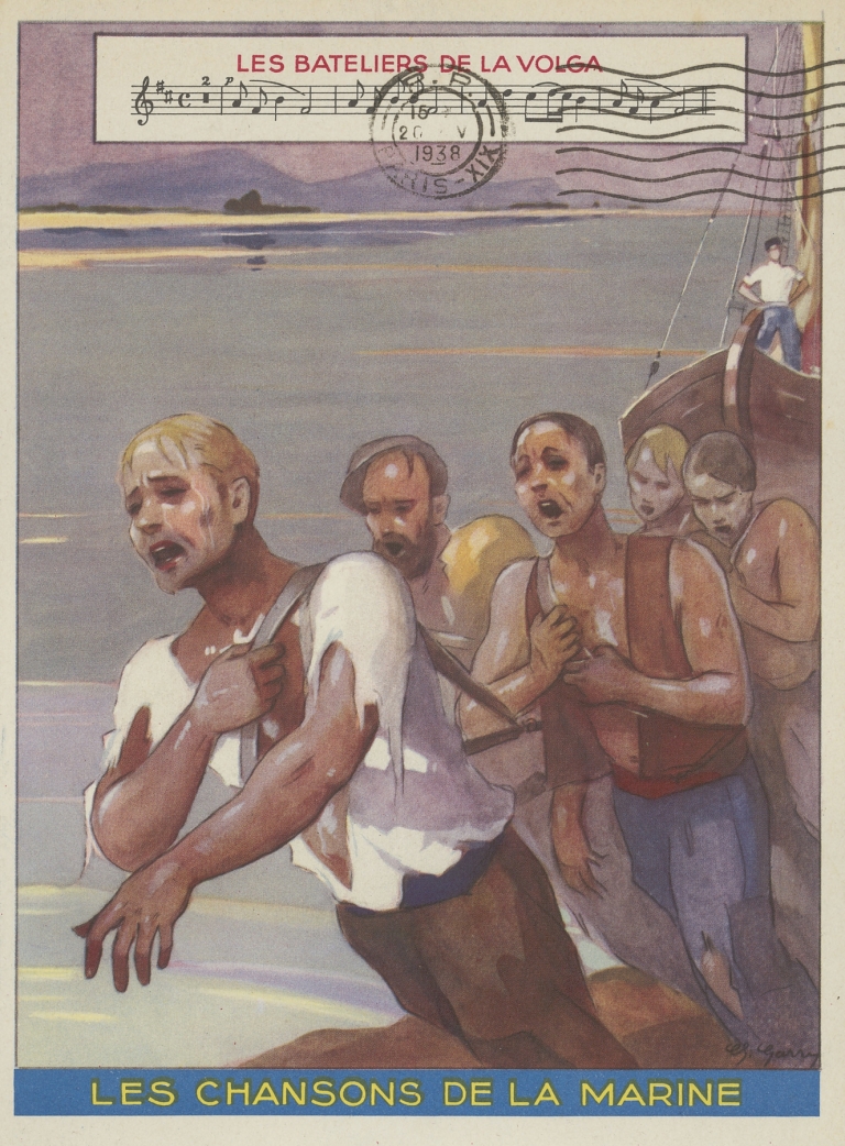 Les bateliers de la Volga ; Cabargol Bi-citrol by G. Garry