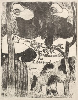 Les Bretonneries – Title Page by Emile Bernard