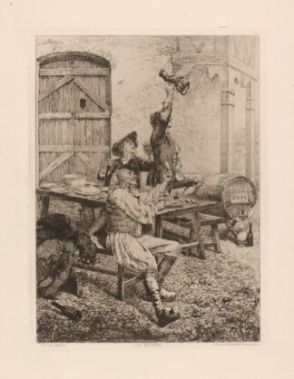 Les buveurs by Oreste Cortazzo