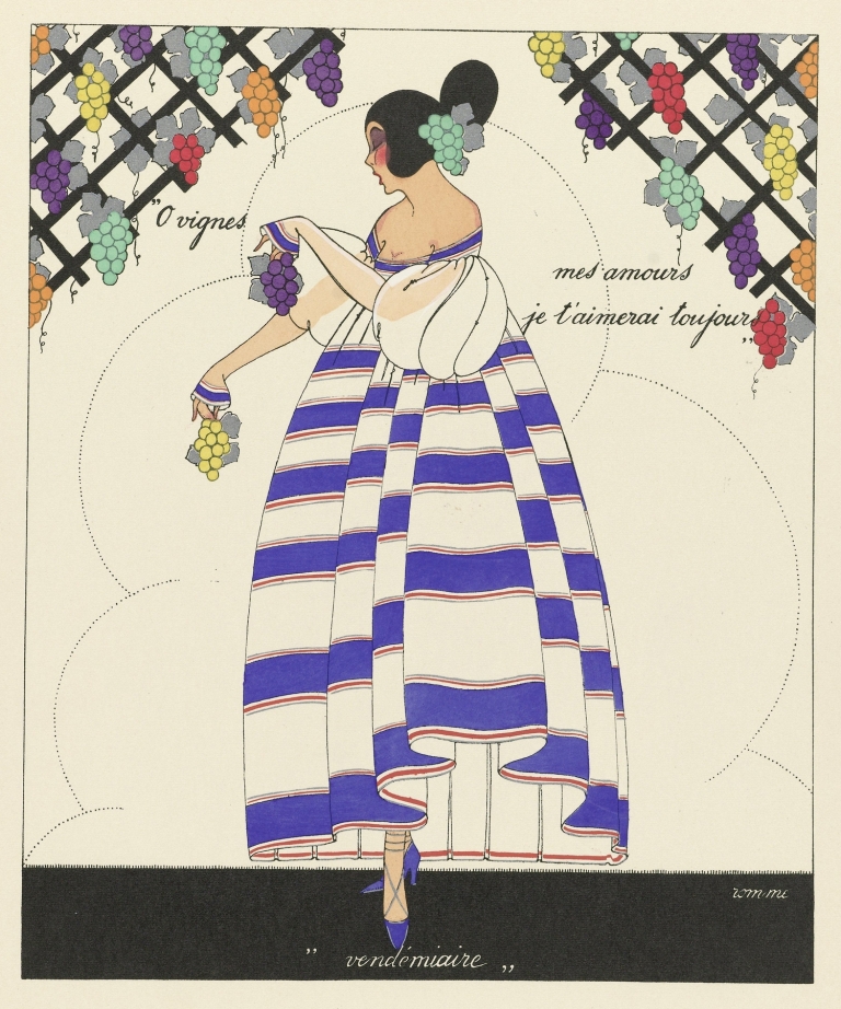 Les Douze Mois de l’Année; Vendémiaire by Marthe Romme