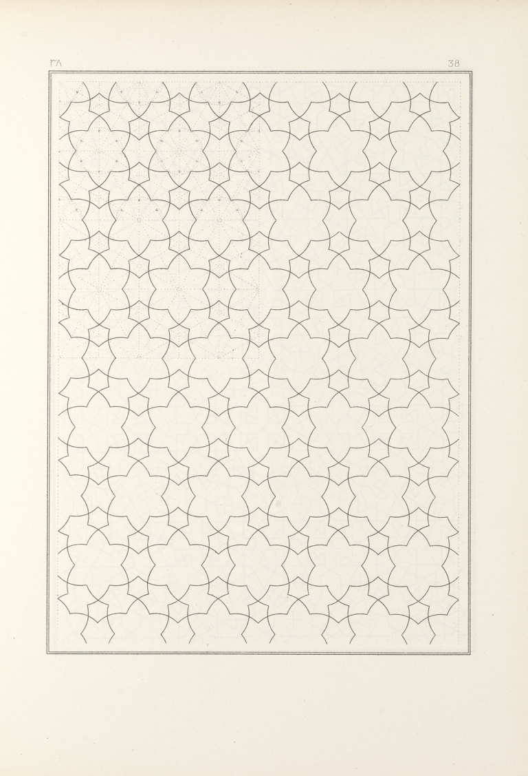 Les éléments de l’art arabe pl 038 by Jules Bourgoin
