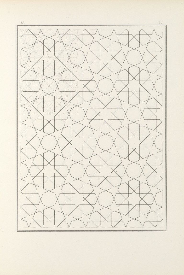 Les éléments de l’art arabe pl 048 by Jules Bourgoin