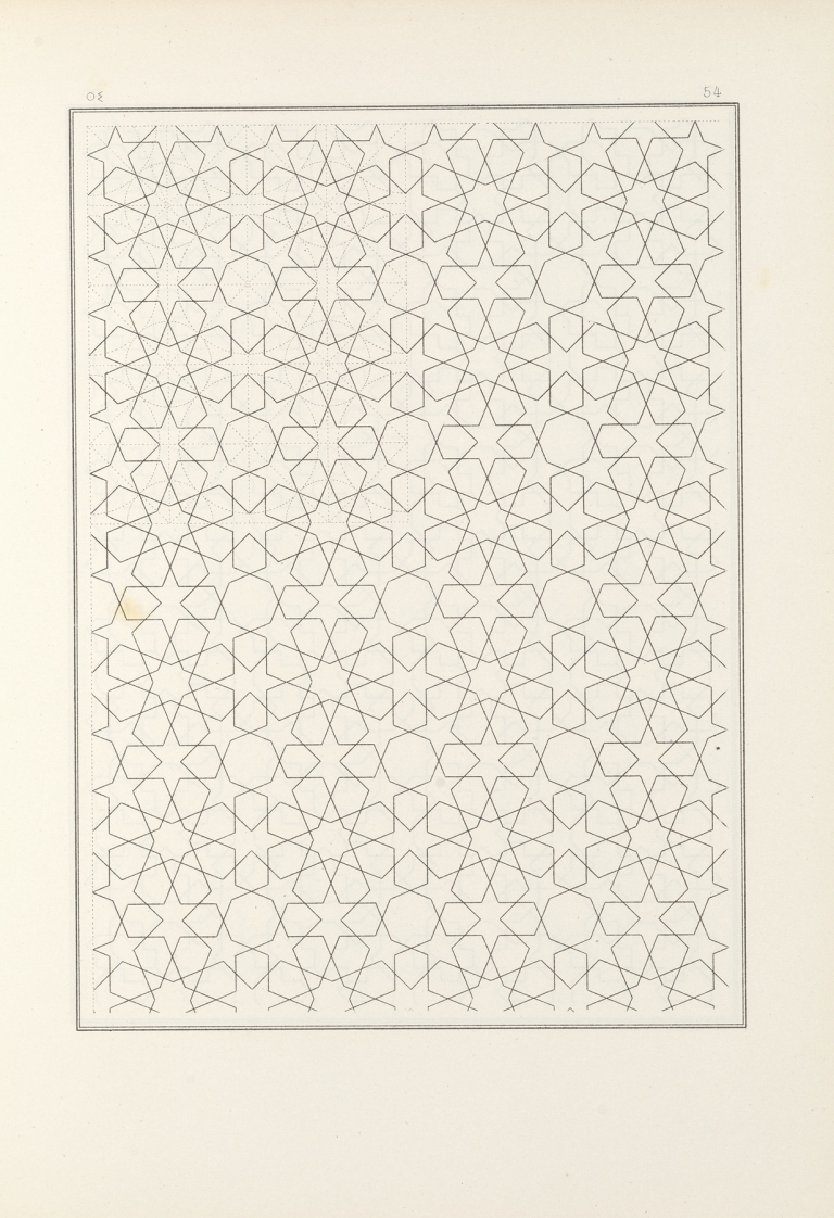 Les éléments de l’art arabe pl 054 by Jules Bourgoin