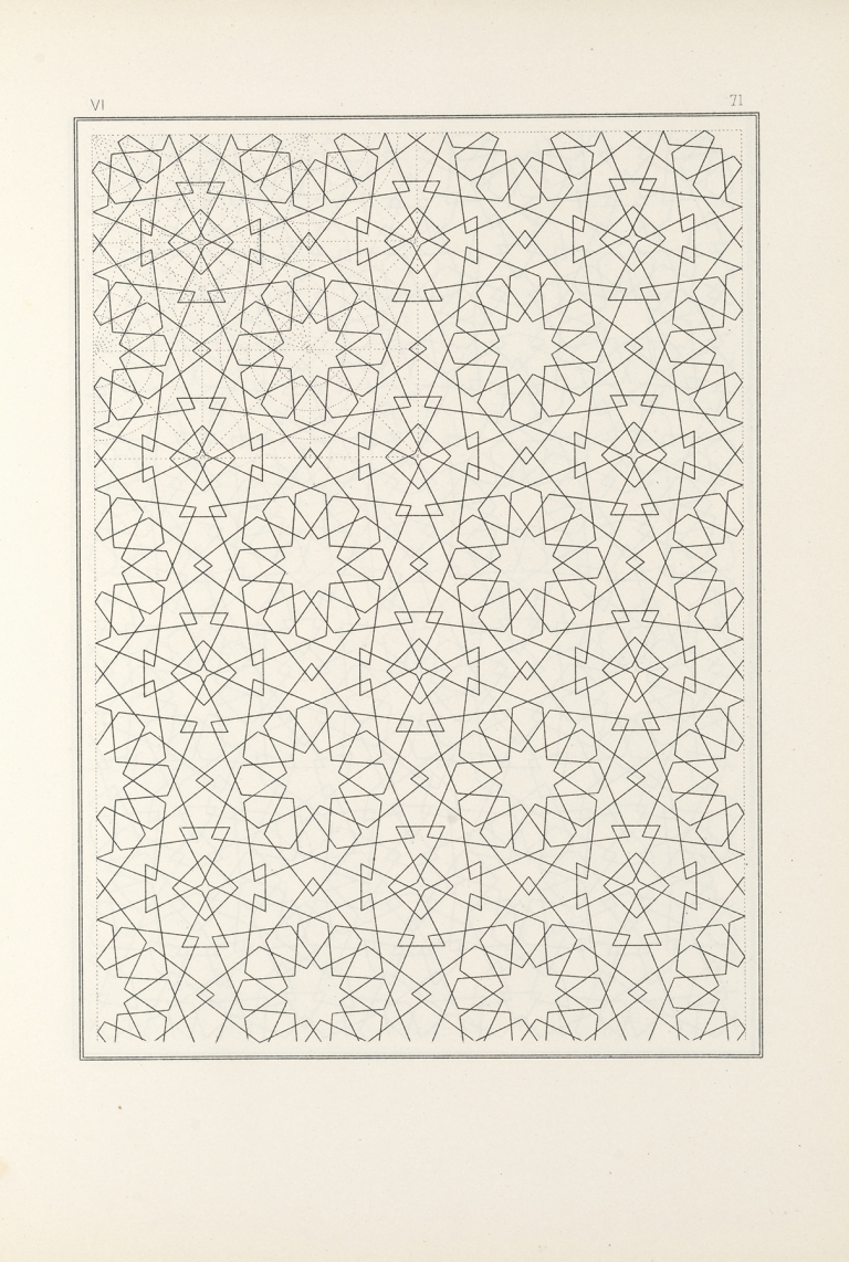 Les éléments de l’art arabe pl 071 by Jules Bourgoin