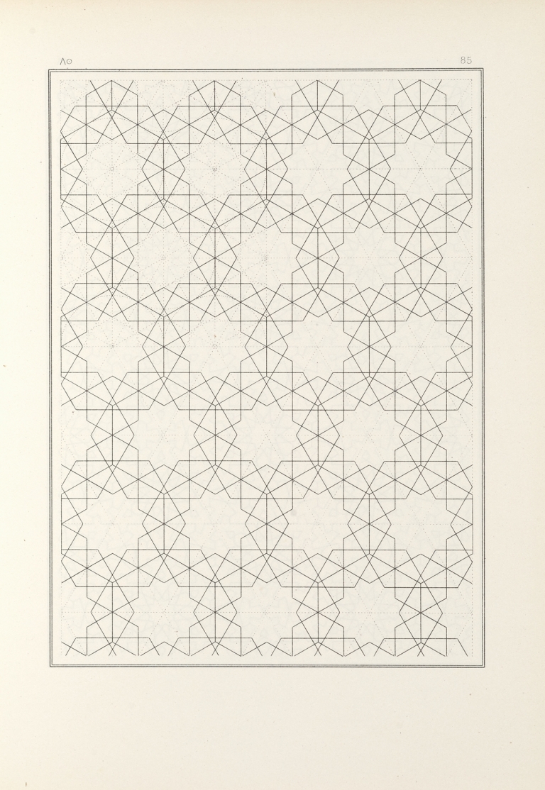 Les éléments de l’art arabe pl 085 by Jules Bourgoin