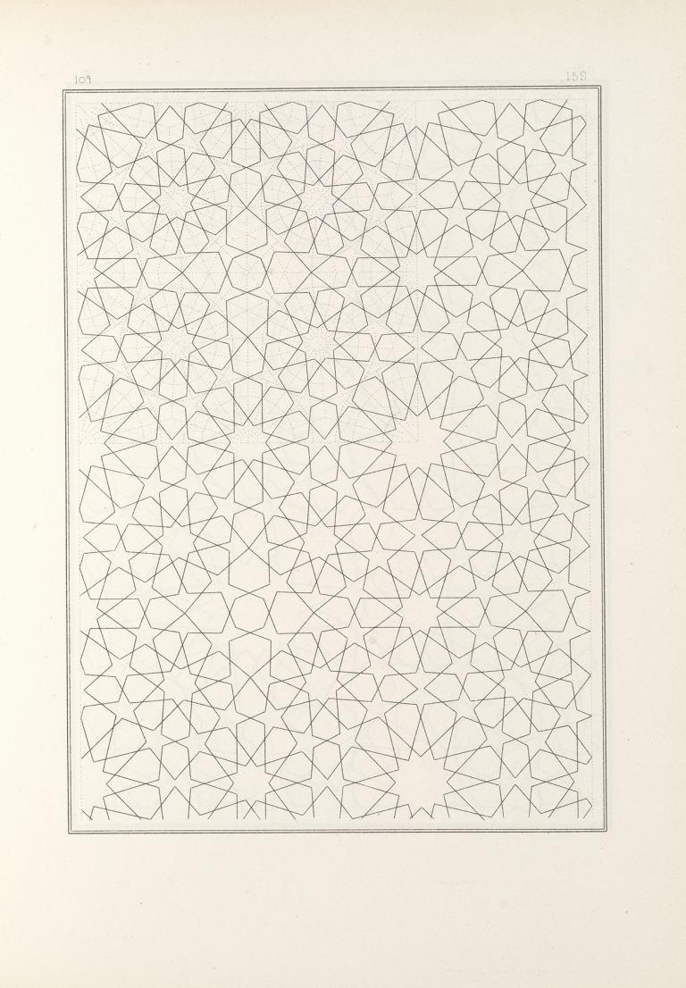Les éléments de l’art arabe pl 159 by Jules Bourgoin