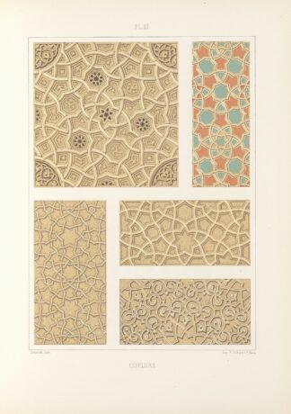 Les éléments de l’art arabe pl 193 by Jules Bourgoin
