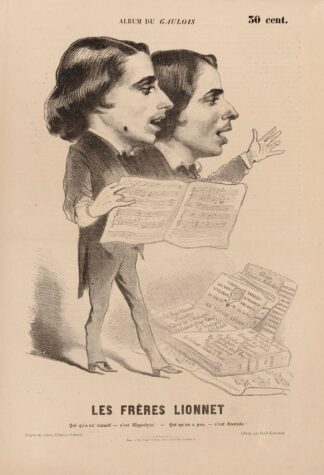 Les frères Anatole et Hippolyte Lionnet by Eugène Giraud