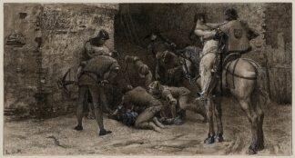 Les inconvénients de suivre une jolie femme le soir dans les rues by Luc-Olivier Merson