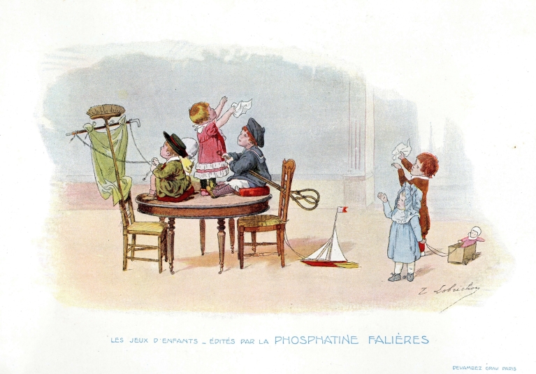 Les jeux d’enfants by Timoléon Lobrichon