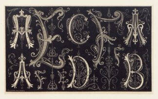 Les petits alphabets du brodeur Pl.05 by Édouard Guichard