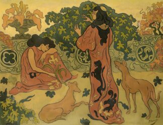 Les Princesses À La Terrasse, February 1894 by Paul Ranson