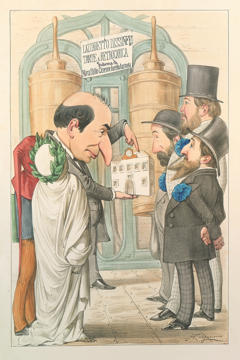 L’esposizione marittima visitata da Dante e Virgilio Pl.12 by Antonio Manganaro