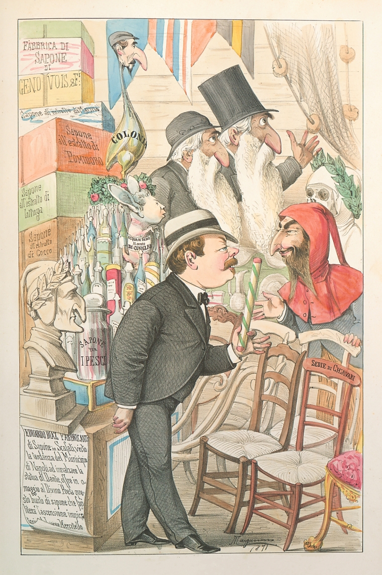 L’esposizione marittima visitata da Dante e Virgilio Pl.21 by Antonio Manganaro