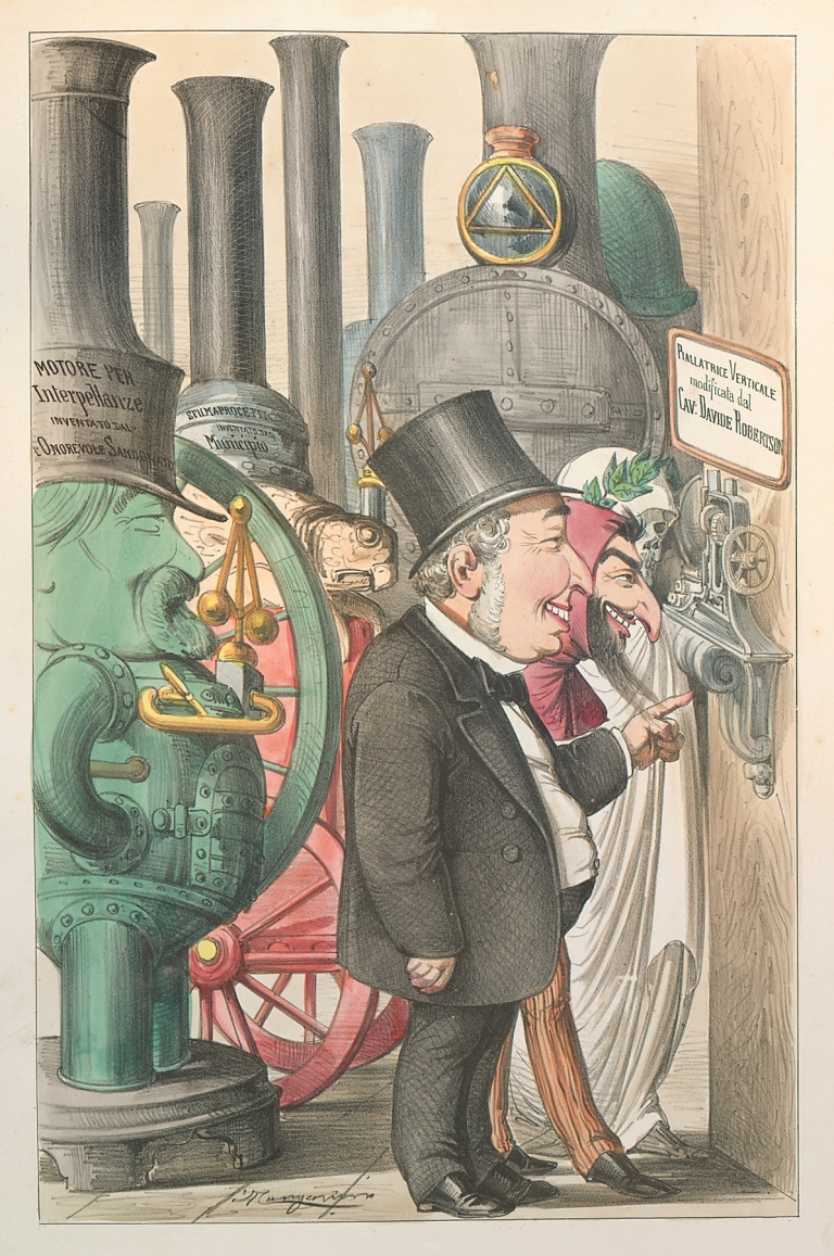 L’esposizione marittima visitata da Dante e Virgilio Pl.30 by Antonio Manganaro