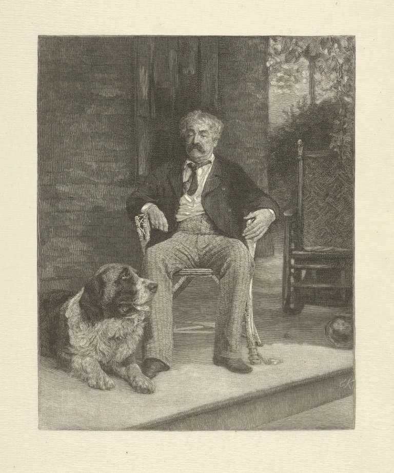 Lester Wallack by Gustave Kruell