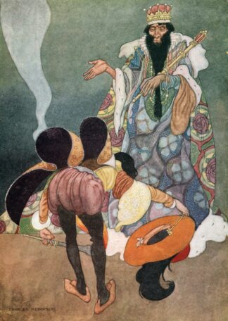 ‘Let The Fireworks Begin,’ Said The King by Charles Robinson