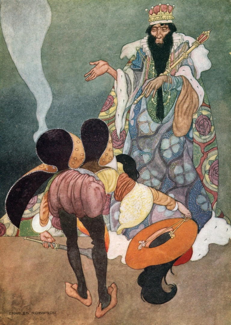 ‘Let The Fireworks Begin,’ Said The King by Charles Robinson