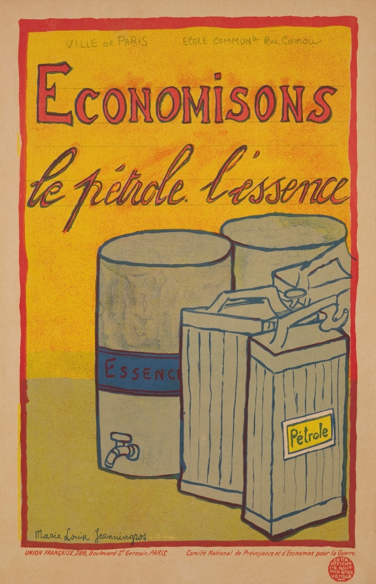 Let Us Economize on Oil and Gas by Marie-Louise Jeanningros